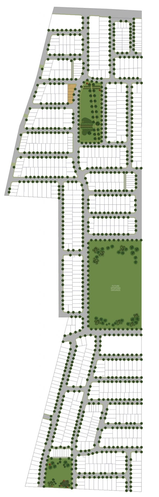 Ambry Townhouse location in the masterplan at Olivia, Truganina