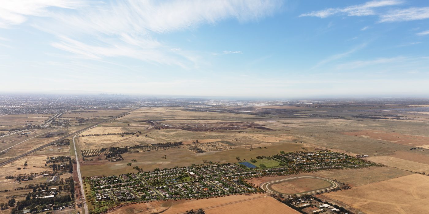 Aerial view of Olivia Estate, Truganina