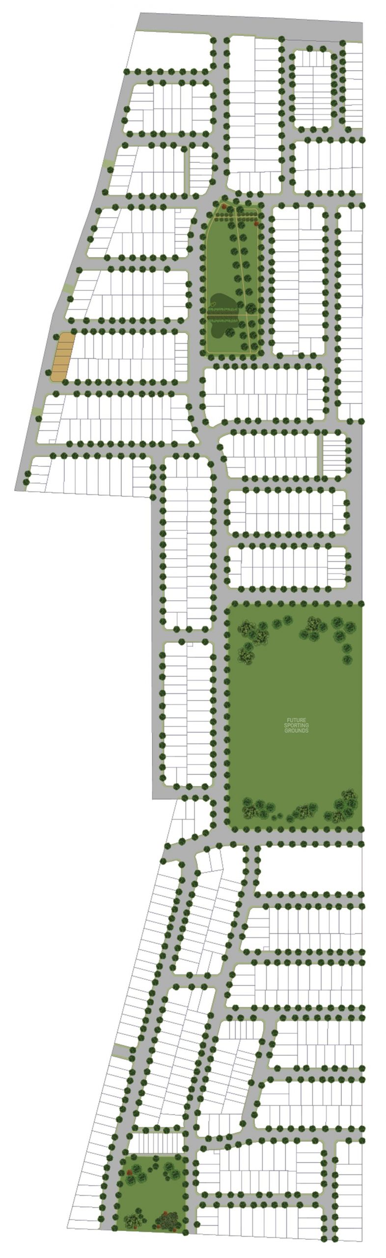 Opal Townhouse Release Location in the Masterplan at Olivia, Truganina