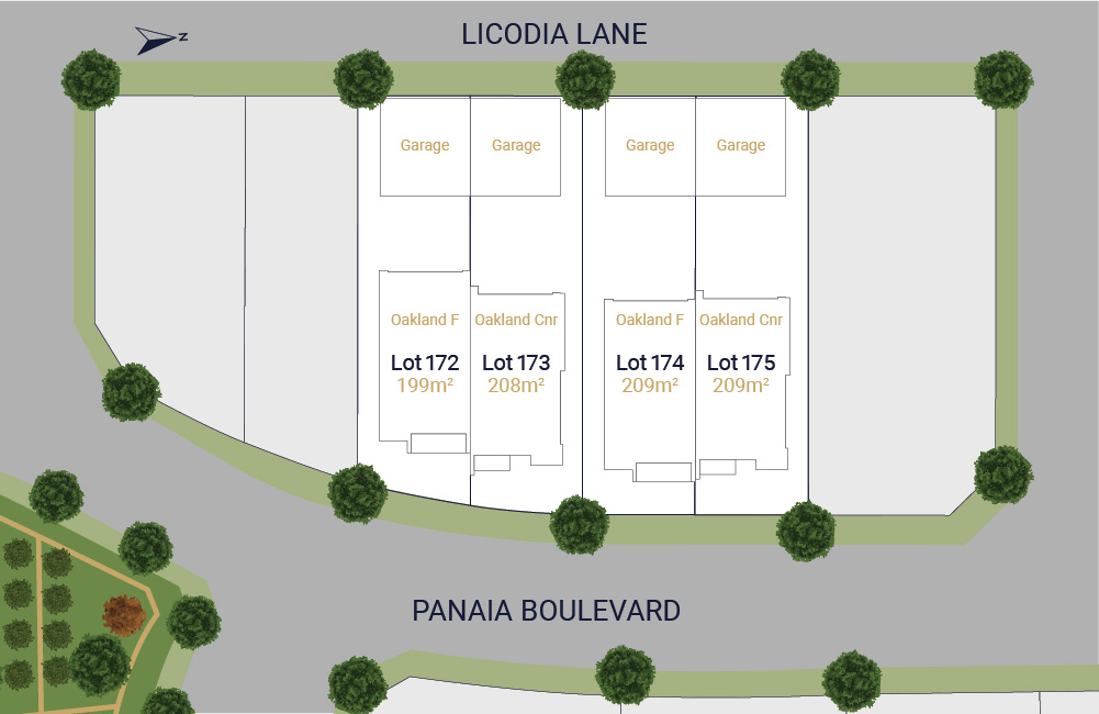 Aria Townhouse Release Site Plan for Olivia, Truganina